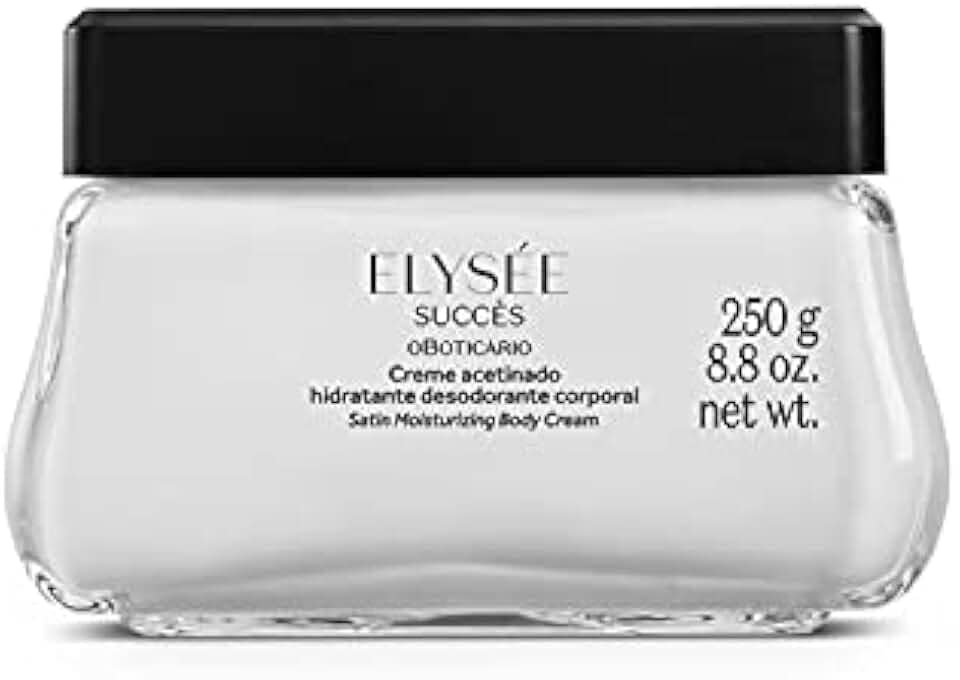 Creme Acetinado Hidratante Corporal Elysée Succès 250g