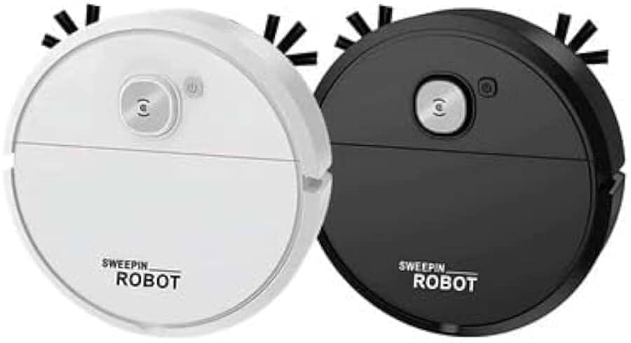 Robô Varredora/Aspirador De Pó Automática 3 Em 1 Limpeza Doméstica Robótico Inteligente E Silencioso