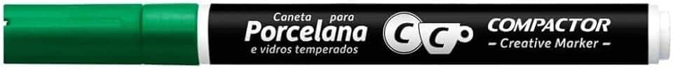 Marcador Creative Porcelana Compactor Avulso VERDE