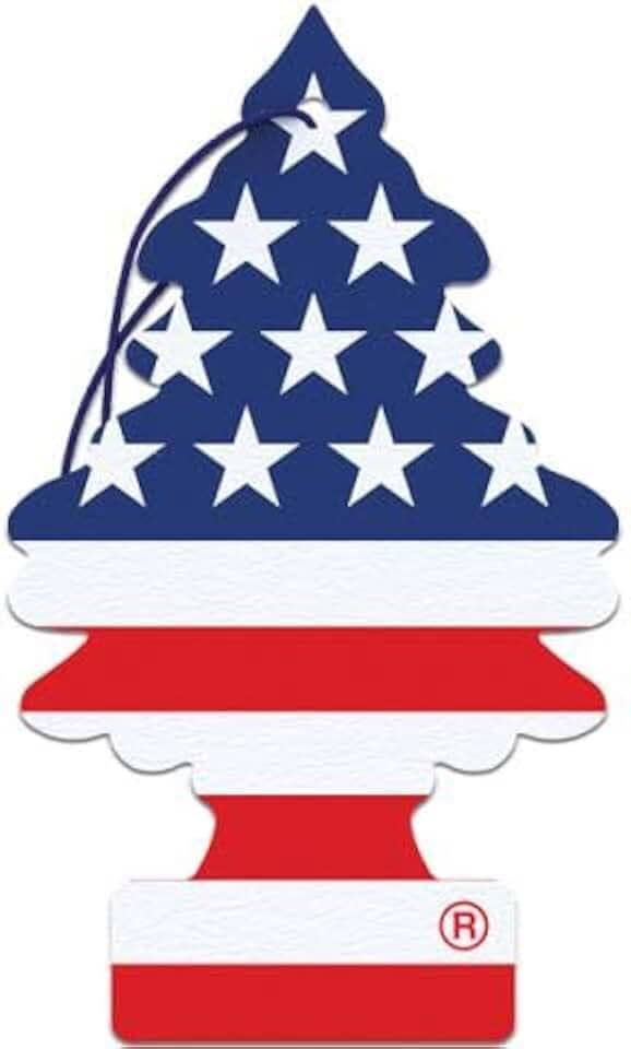 Aromatizador p/Carro Little Tree, Vanilla Pride EUA – Odorizador Automotivo - Longa Duração - Importado (10)