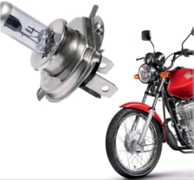Lampada Farol Moto H4 35×35 12v Cg Titan Fan 125 150 160 Ybr Factor 125