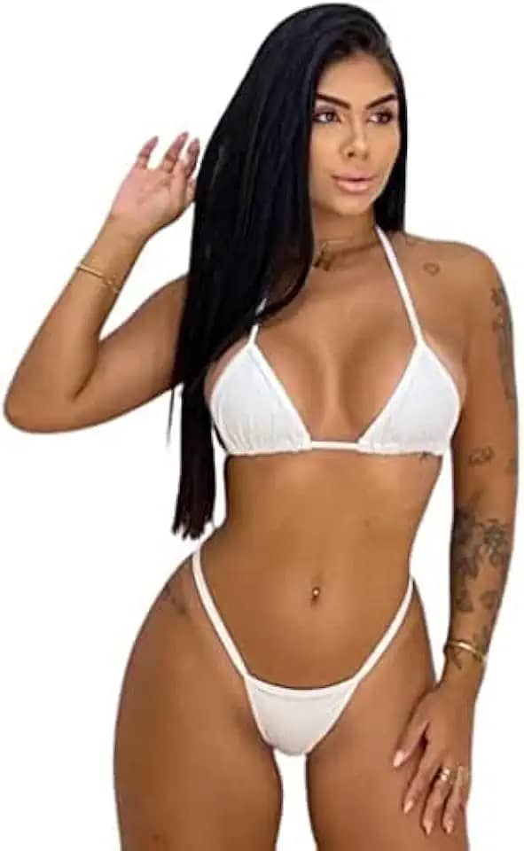 Biquíni de Marquinha Fio Dental Modelo Fita Para Bronzear