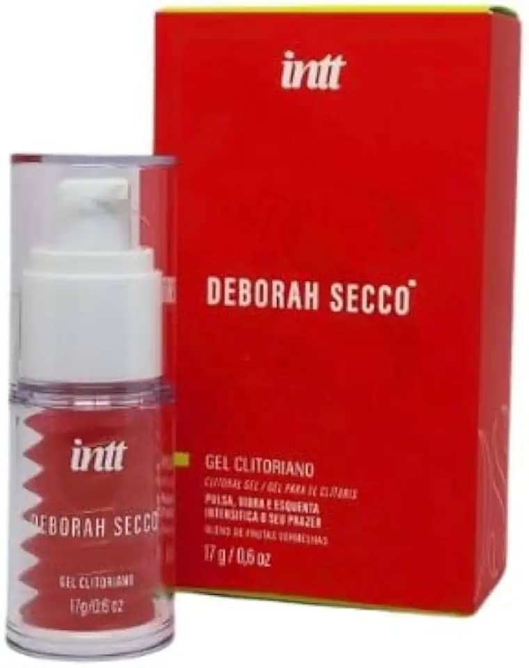 Excitante feminino Gel Clitoriano Estimulante Deborah Secco Pulsa, vibra e esquenta