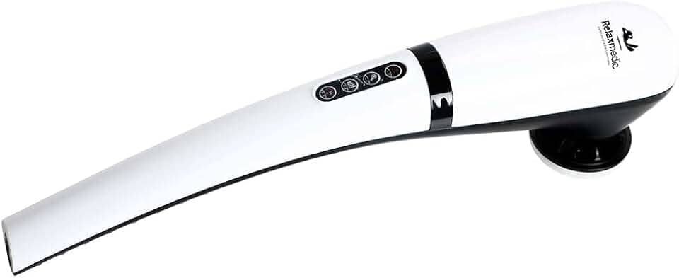 Massageador Elétrico Corporal Portátil Body Therapy Com Aquecimento e 7 Acessórios - Relaxmedic (220)