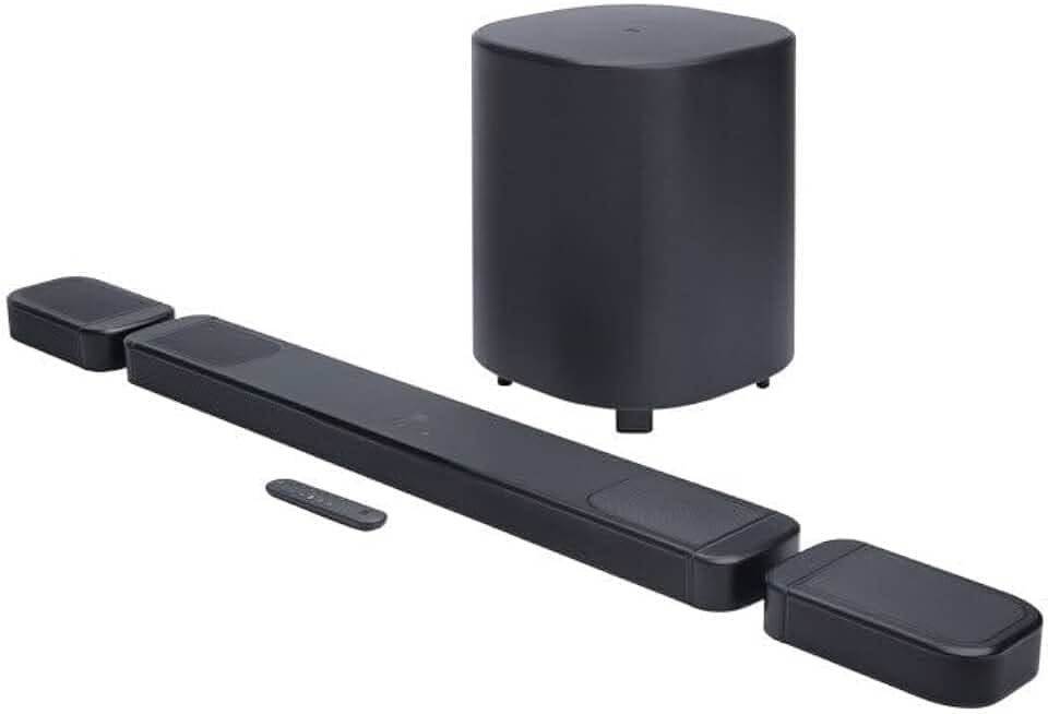 JBL, Soundbar, Bar 1000, 7.1.4 Canais, Subwoofer Sem Fio - 440W RMS