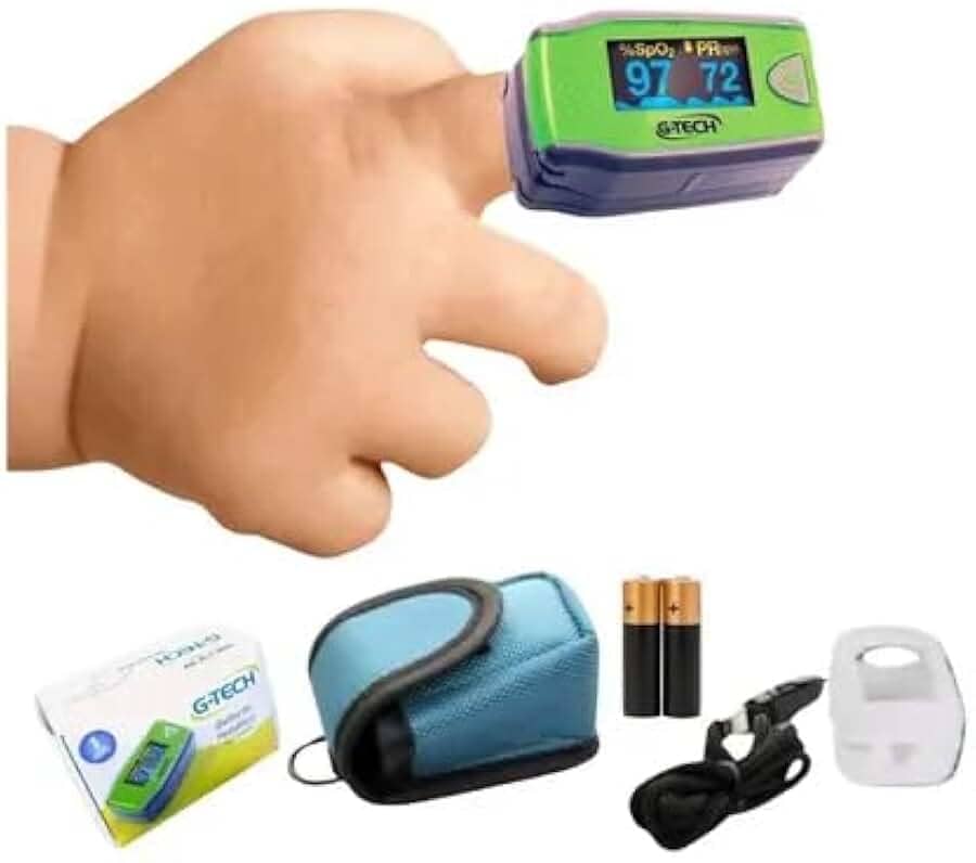Oxímetro Pediátrico Infantil Para Crianca de 0 a 12 Anos G-tech