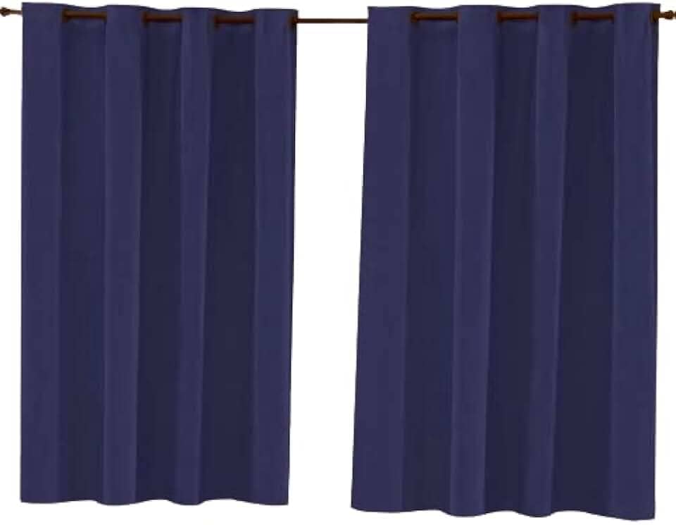 Cortina Blackout Corta Luz 220cm x 130cm - Marinho