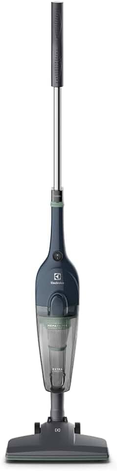 Electrolux Aspirador pó vertical com fio portátil de mão 2 em 1 potente 1450W cabo 5m capacidade 1,6L filtro HEPA STK14 Azul Denim 220V