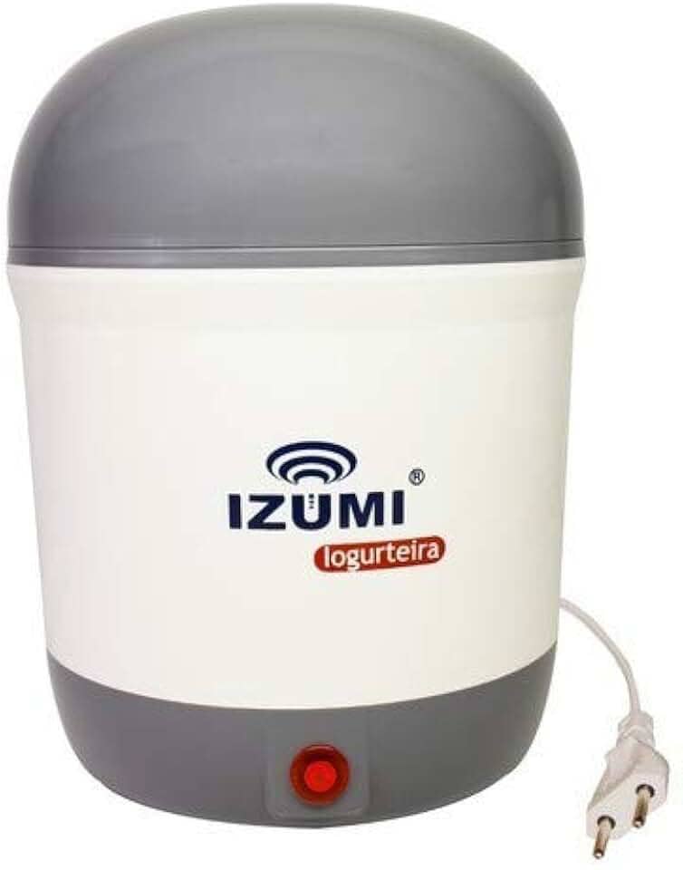 Iogurteira Elétrica Cinza Izumi Bivolt 1 Litro Modelo Novo!