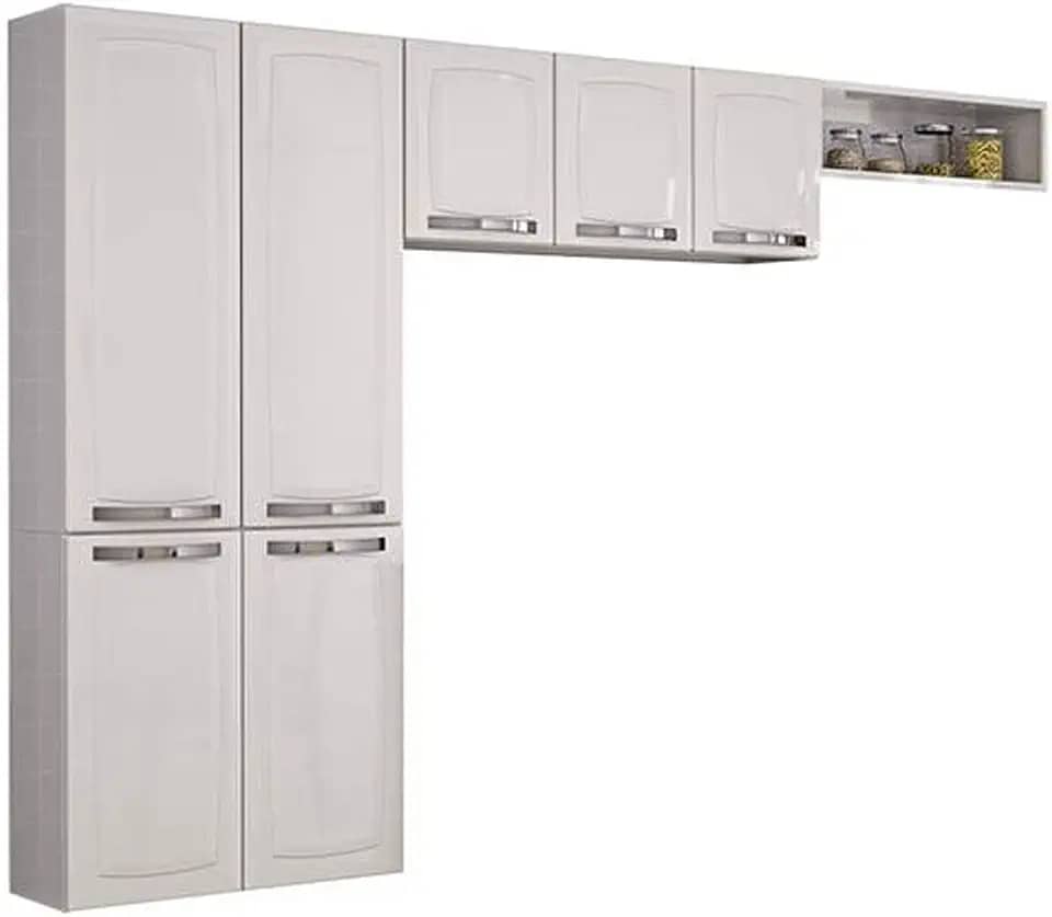 Cozinha Itatiaia Rose - 3 Peças - Branca