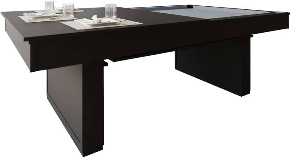 Mesa de Sinuca/bilhar com Tampo de Jantar - 2,00x1,10 - Verde