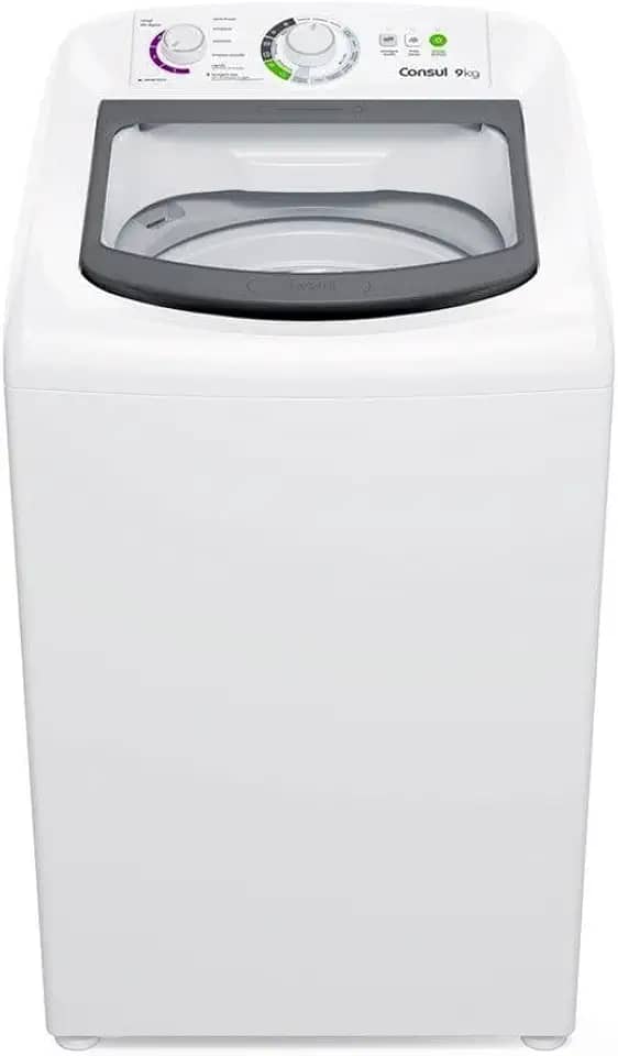 Lavadora de Roupas Consul 9kg Branco Cwb09bbbna 220v
