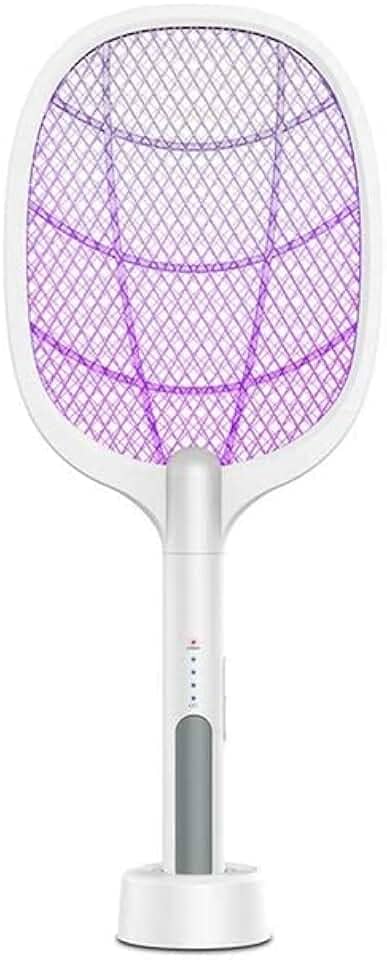 Raquete Elétrica Recarregável Bivolt Mata Pernilongos Moscas CM21