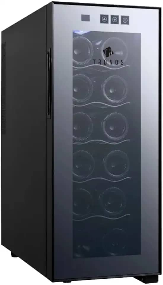 ADEGA CLIMATIZADA TOUCH 12 GARRAFAS TRONOS 127V