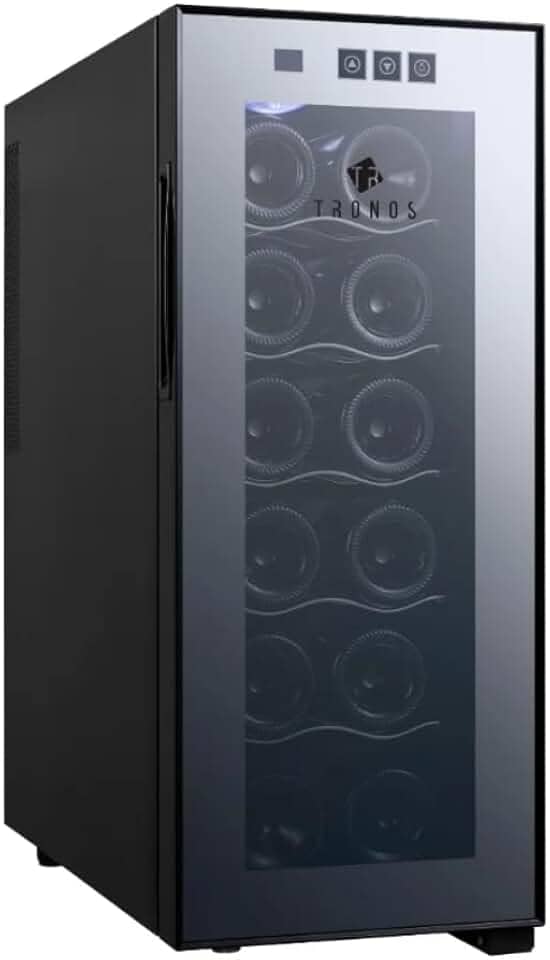 ADEGA CLIMATIZADA TOUCH 12 GARRAFAS TRONOS 127V