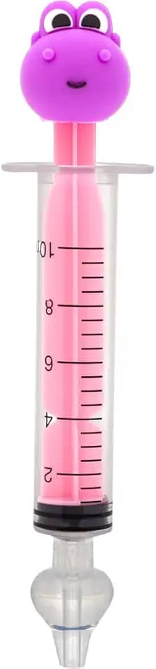 Buba, Lavador Nasal Seringa Dino Rosa