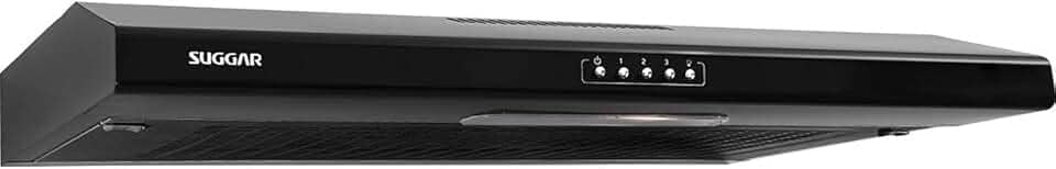 SUGGAR DEPURADOR SLIM 80CM 3 VEL. PRETO 220V C/MANTA DI802PT