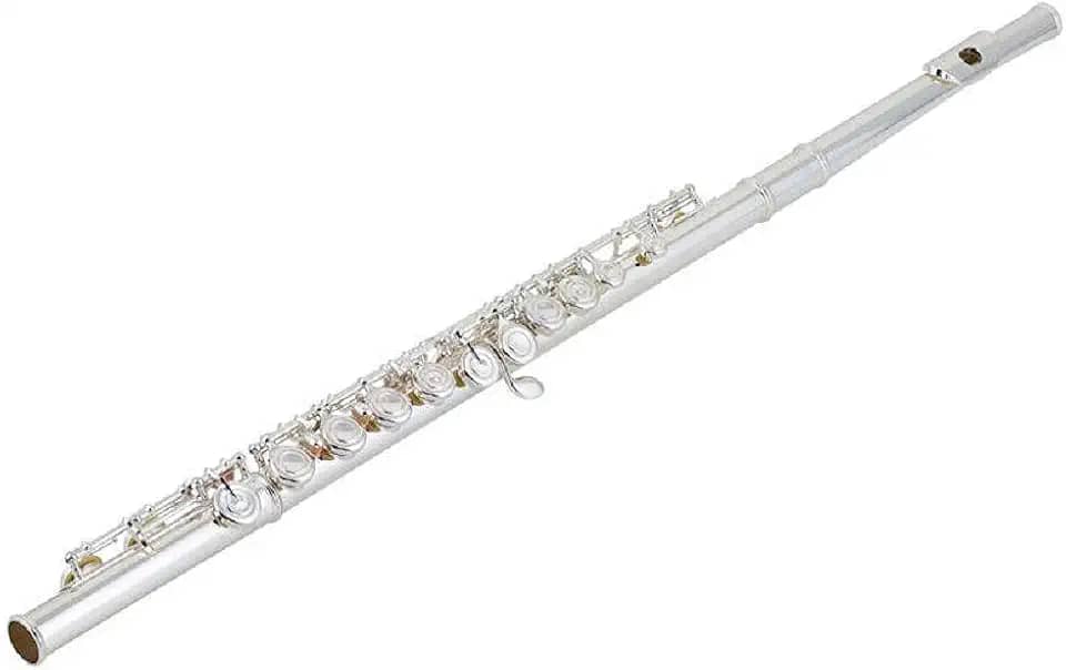 Flauta Transversal Estudante C YFL 222 Prateada com Case Yamaha