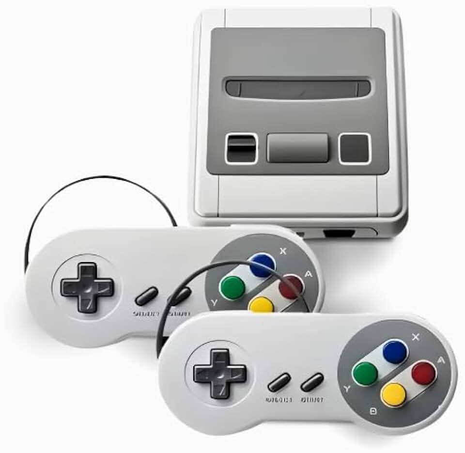 Mini Vídeo Game 620 Jogos Retrô Clássico Premium Mini Video Game Emulador com 02 Controles Nintendo Super Mini SFC - YODHE