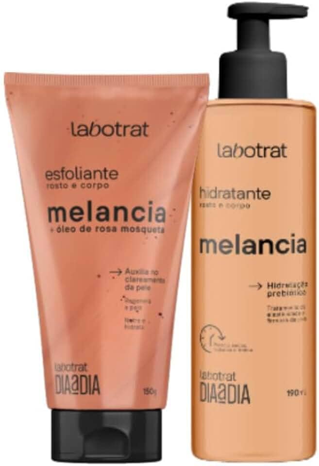 Kit para Banho LABOTRAT Melancia com Esfoliante 150g e Hidratante 190ml