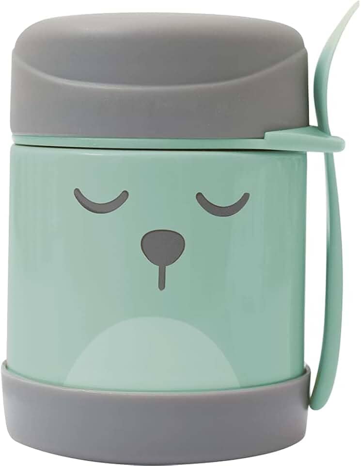 Buba Pote Termico C/Colher - Gumy Verde Verde