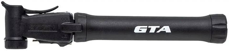 Bomba de Ar Nylon Bidirect Nx 80psi para bike e Agulha para bola 2 Way Preto