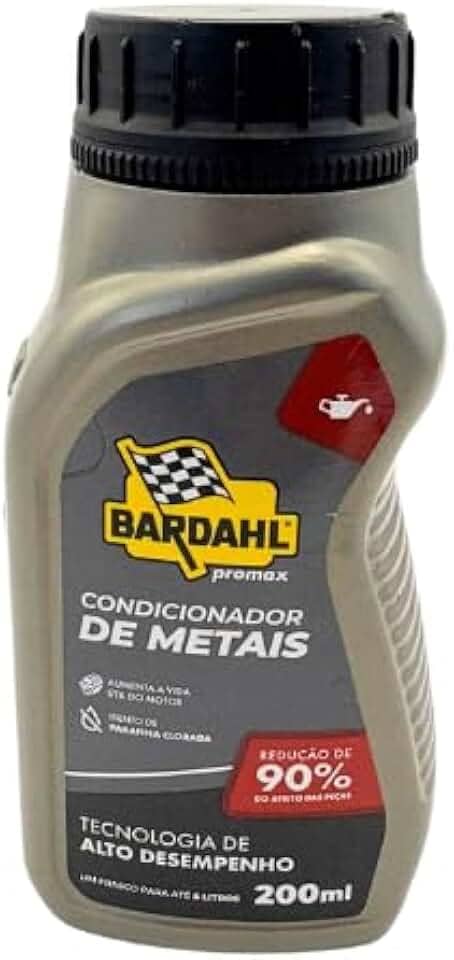 Aditivo Condicionador De Metais Carro Moto Bardal 200 mL