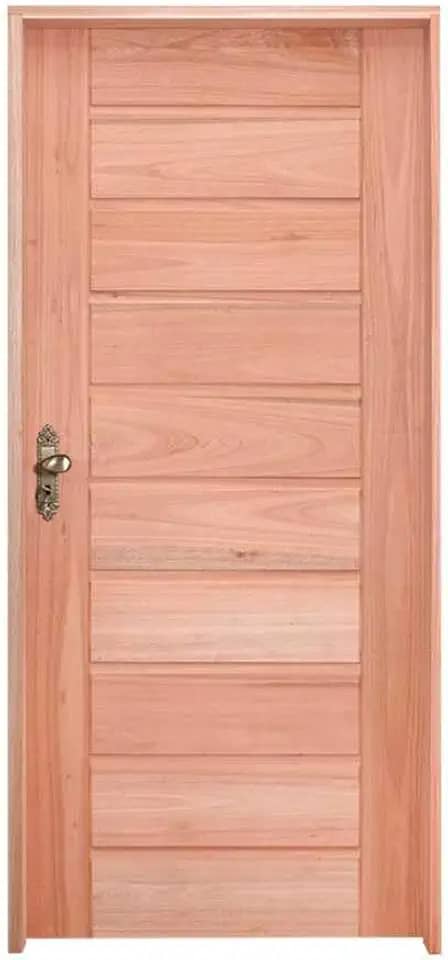 Porta PE 30 210cm x 80cm Madeira Natural Esel Natural