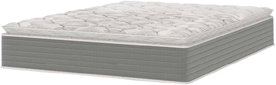 Colchão Casal Molas Ensacadas Pillow Top 138x188x25cm Martino Cinza Umaflex
