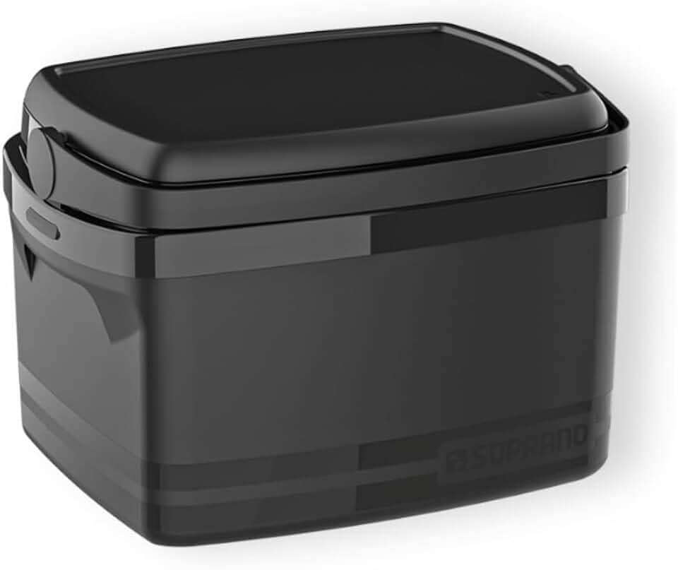 Caixa Térmica 12 L Soprano Tropical – BPA‑Free, conserva gelo por até 13 h, acomoda 18 latas, alça retrátil, tampa com trava – ideal para praia, camping e pesca