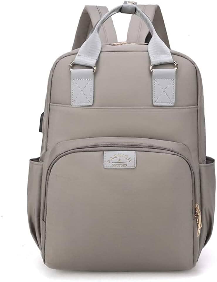 Bolsa Mochila Maternidade Impermeável Multifuncional- Estilo e Praticidade para Mamães Modernas, Com Grande Capacidade para Todo o Essencial do Bebê