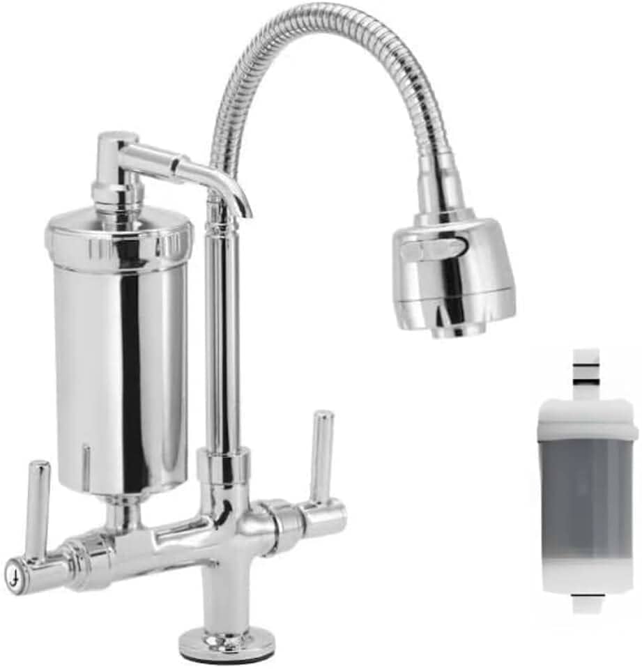 Torneira Com Filtro Para Cozinha, De Bancada, Balcão, Mesa, (MARCA LINK METAIS)