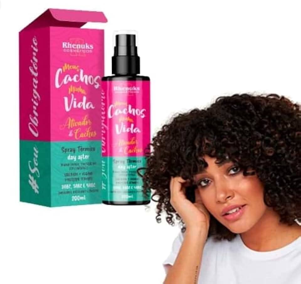 Protetor Térmico Capilar Cachos Spray Finalizador