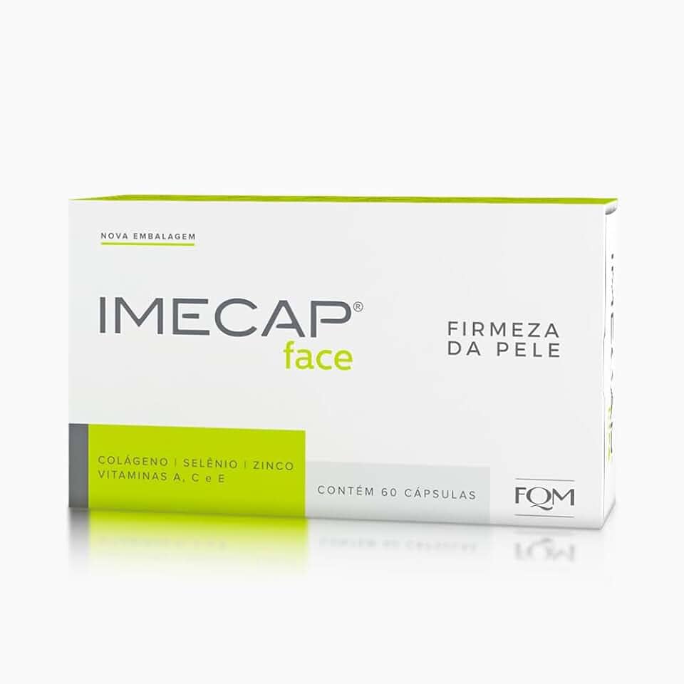 Imecap® Face 60 Cápsulas - Nutracêutico Colágeno Hidrolisado