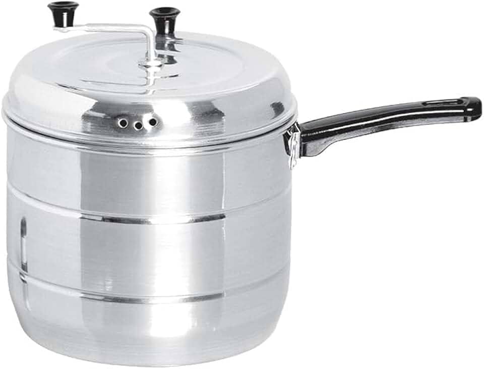 Pipoqueira Panela Alumínio 4,8 Litros Pipoca Doce/Sal -