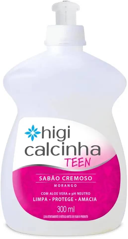 Sabão Cremoso Íntimo Higi Calcinha Teen 300ml