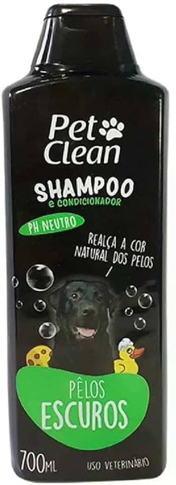 Shampoo Escurecedor 2 em 1-700 ml, Pet Clean
