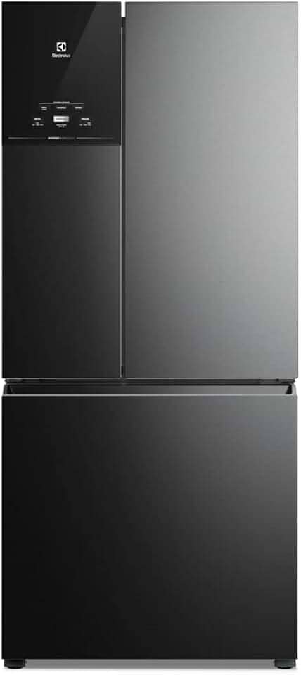 Geladeira Electrolux Multidoor Efficient Com Autosense e Inverter 590 l Black Inox Look (IM8B) 127V