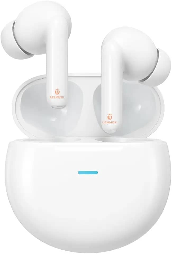 Fone Bluetooth 5.3 Sem Fio com Microfone, Som Potente e Cancelamento de Ruído – Compatível com Todos os Celulares, Ideal para Corrida, Academia e Uso Diário