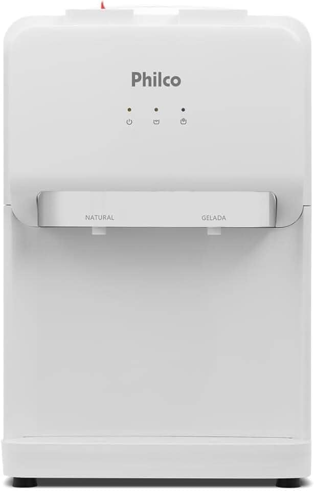 Bebedouro Philco PBE11 20 Litros Água Natural e Gelada Branca 127v