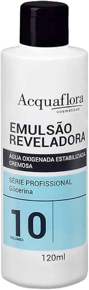 Acquaflora Emulsão Reveladora 10 Vol 120 Ml (Água Oxigenada)