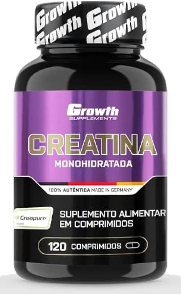 Creatina Growth Creapure 120 Comprimidos