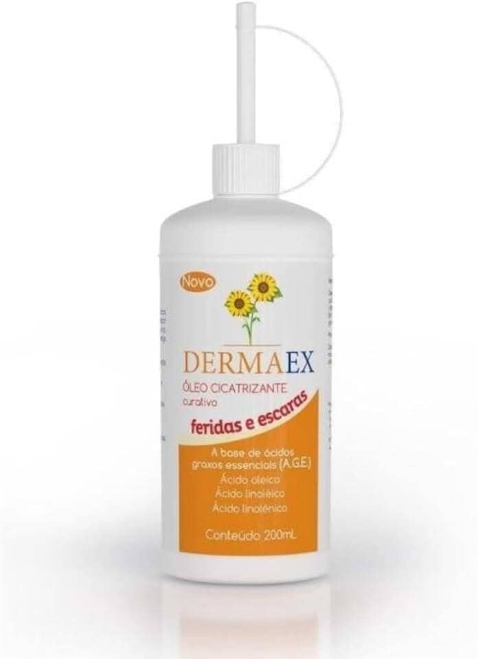 Óleo de Girassol Cicatrizante, Transparente, Demaex, 200 ml