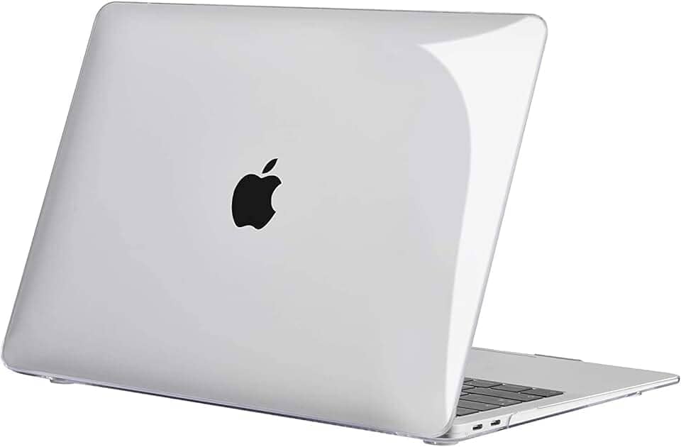 Capa Compatível Para Macbook New Air 13,3'' A1932/ A2179/ A2337 M1 (2018-2020)- Transparente. Policarbonato, Rígido,Fina e Leve