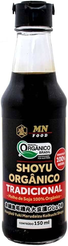 Shoyu Orgânico Tradicional 150mL - MN Food