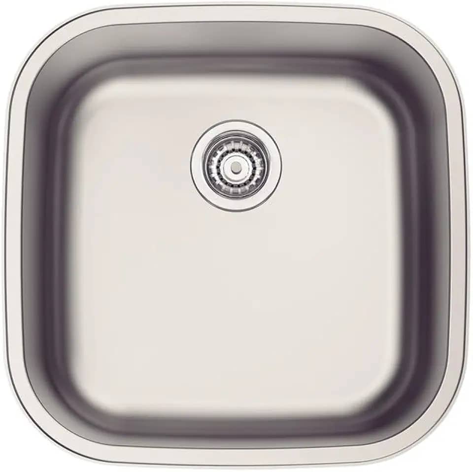 Cuba Tramontina Aria Maxi 40 BS Prime em Aço Inox Acetinado 40 x 40 x 20 cm com Válvula