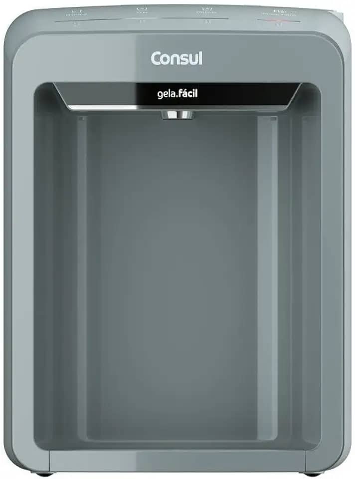 Purificador de Água Consul CPB33AN. Painel Touch, 3 níveis de temperatura - Erva-Doce, Bivolt