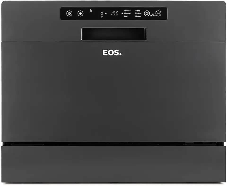 Lava-Louças EOS 6 Serviços Prata Titanium ELL06S 220V