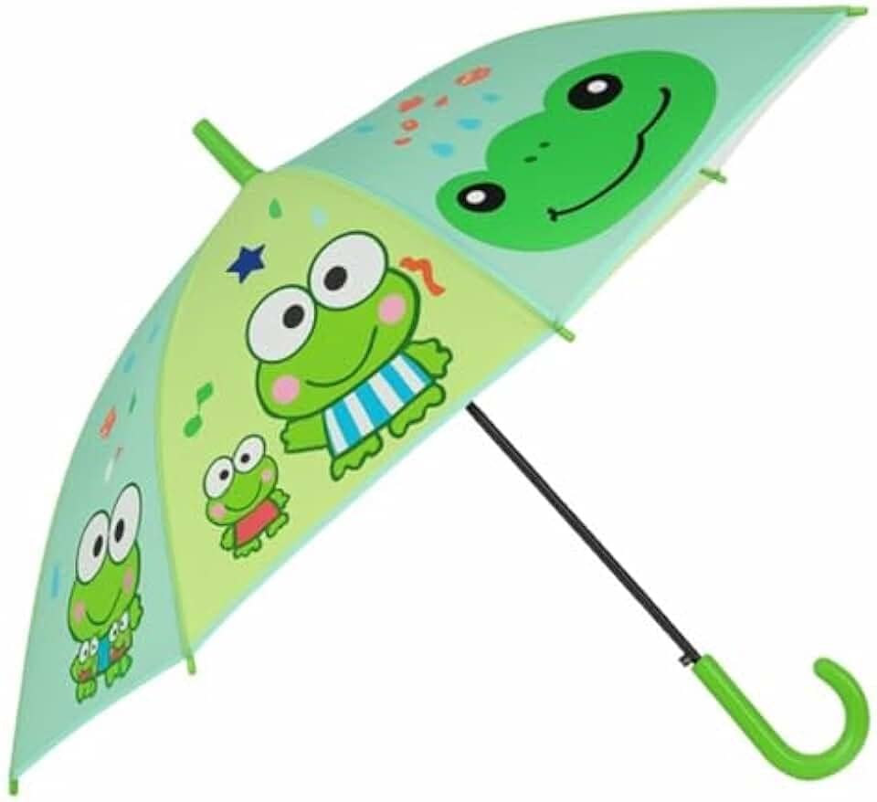 Guarda-Chuva Sombrinha Infantil, Abertura Automática, Com Apito, com Estampa Animais Divertidos