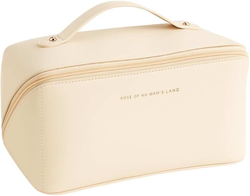 Necessaire Feminina Grande para Viagem e Uso Diário – Frasqueira Bolsa de Maquiagem, Organizadora Multiuso Premium